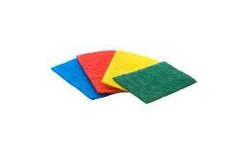Lavete fibra abraziva 15 x 9 cm, 4 buc