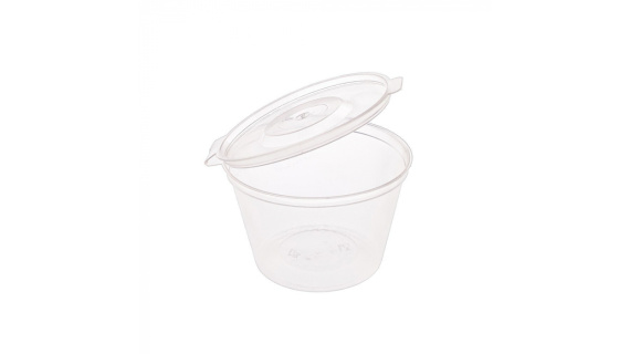 Sosiere cu capac 120ml,c 50 buc/set