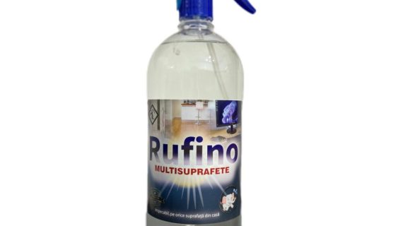Solutie multisuprafete Rufino – pentru monitoare, mobila si geamuri | Curatare fara urme